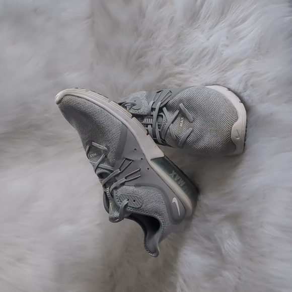 Nike Air Max Sequent 3 Wolf Grey & White Mens Size 9 - Picture 9 of 9